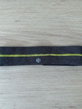lululemon athletica Black & Yellow Headband